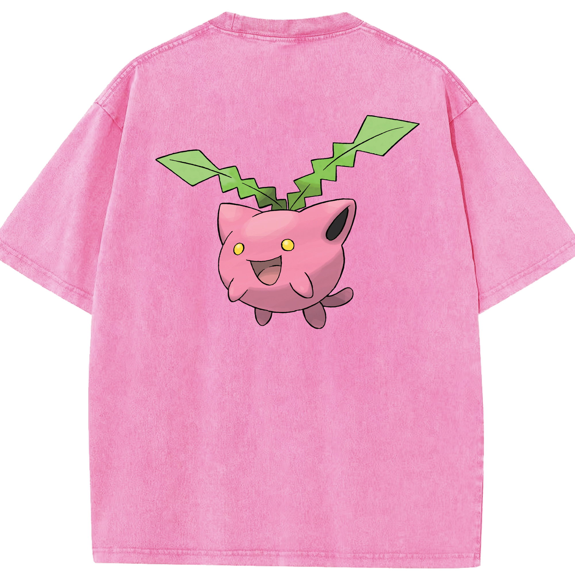 （画像用） ポケットモンスター Pokémon 綿100% ヴィンテージ風 半袖Tシャツ（背面プリント）